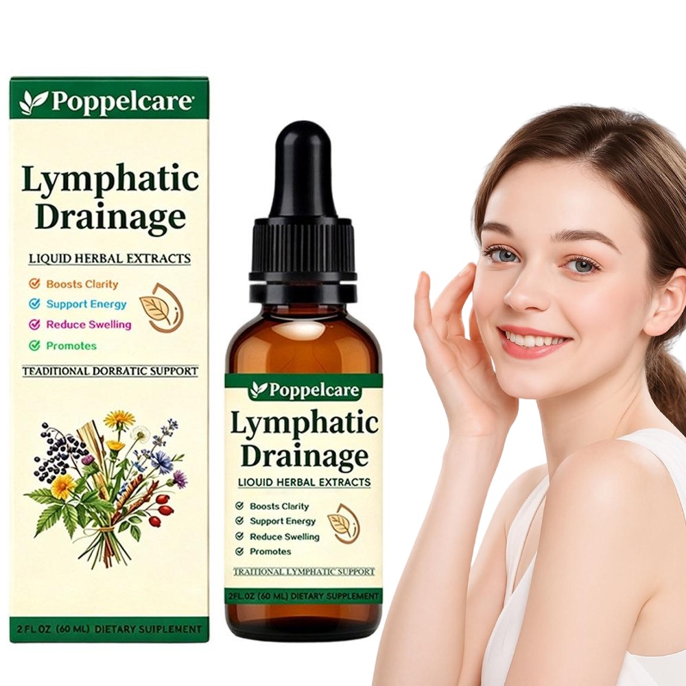 Herbal Wellness Formula - Poppelcare Herbal Lymphatic Care Drops 60ml