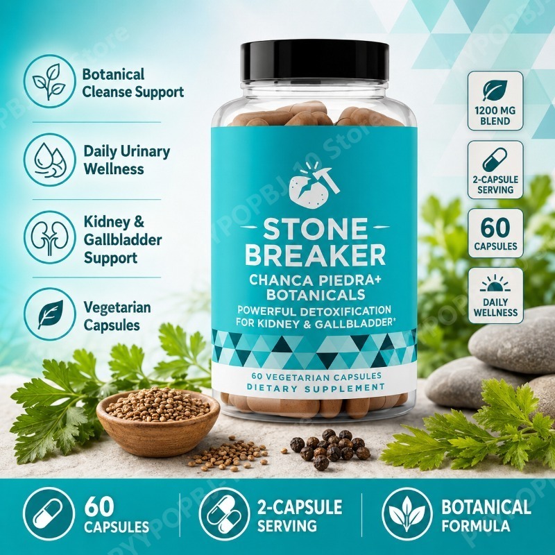 Herbal Wellness Formula - Chanca Piedra Botanical Wellness Formula with