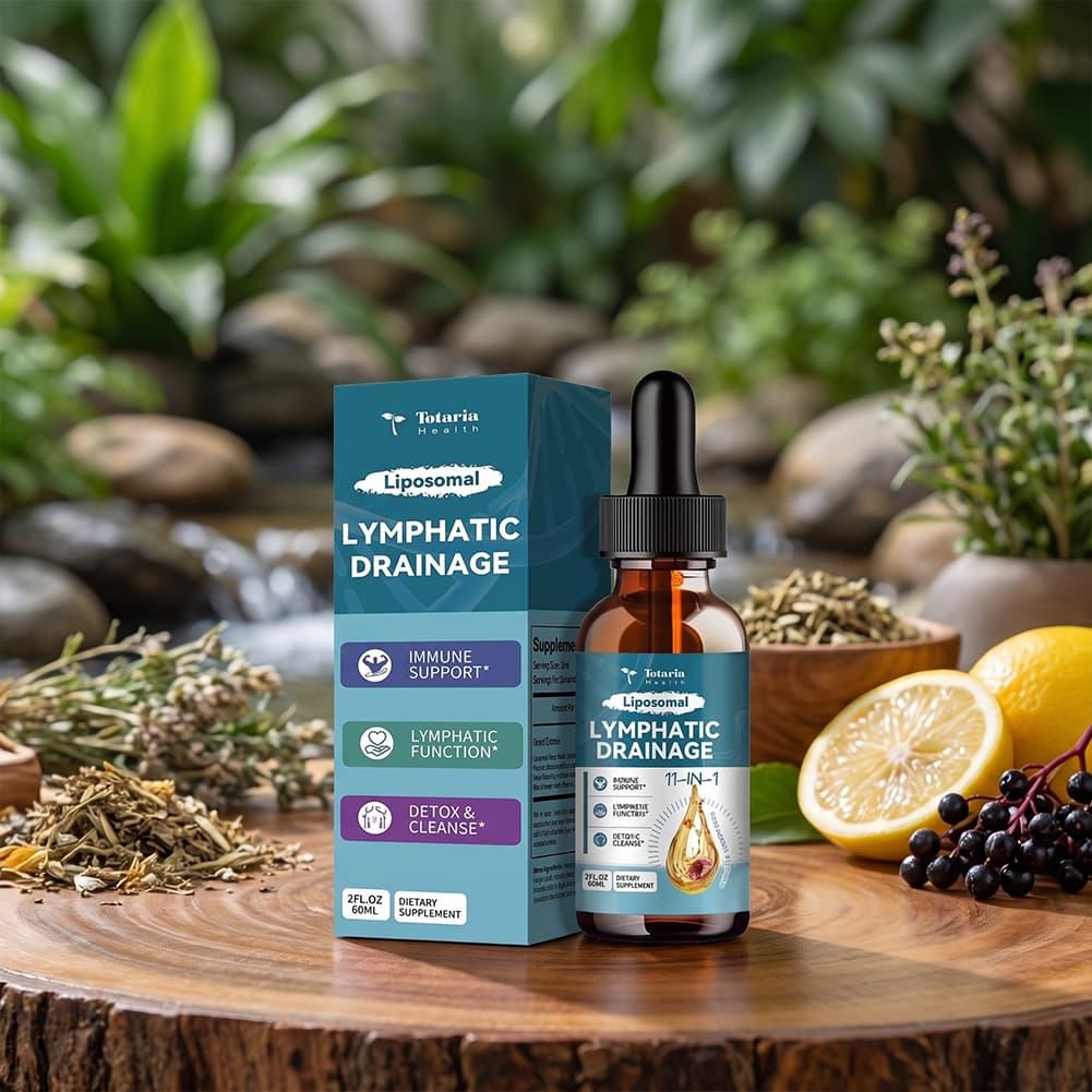 Liposomal Herbal Lymphatic Dra - Herbal Wellness Formula ulasan dan harga
