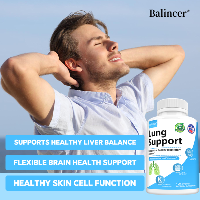 Lung Detox & Cleanse Capsules, - Herbal Wellness Formula ulasan dan harga