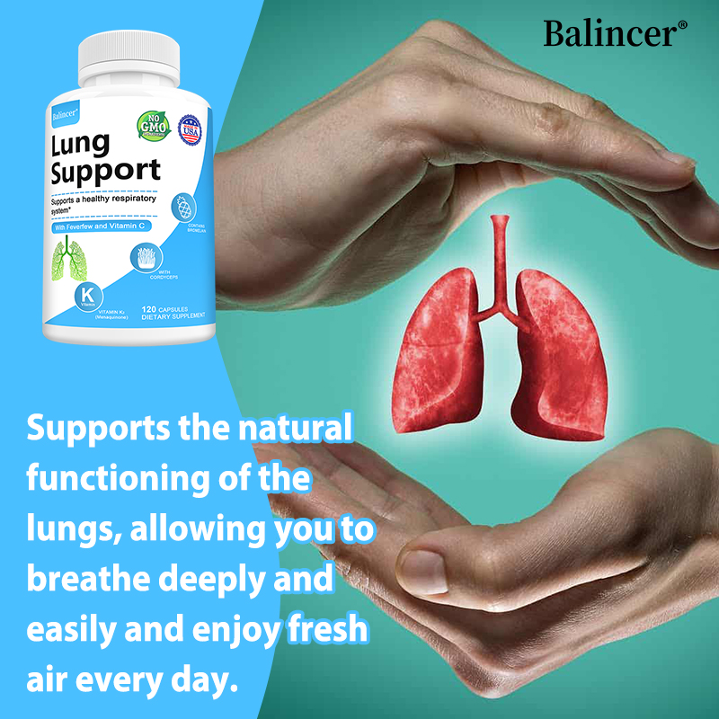 Lung Detox & Cleanse Capsules, - Herbal Wellness Formula ulasan dan harga