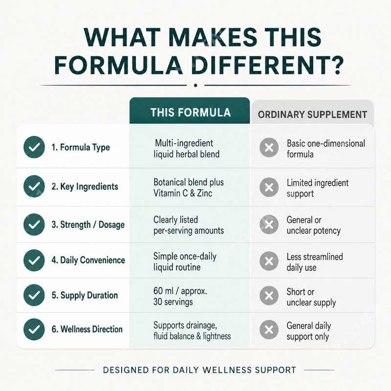Natural Herbal Liquid Suppleme - Herbal Wellness Formula ulasan dan harga