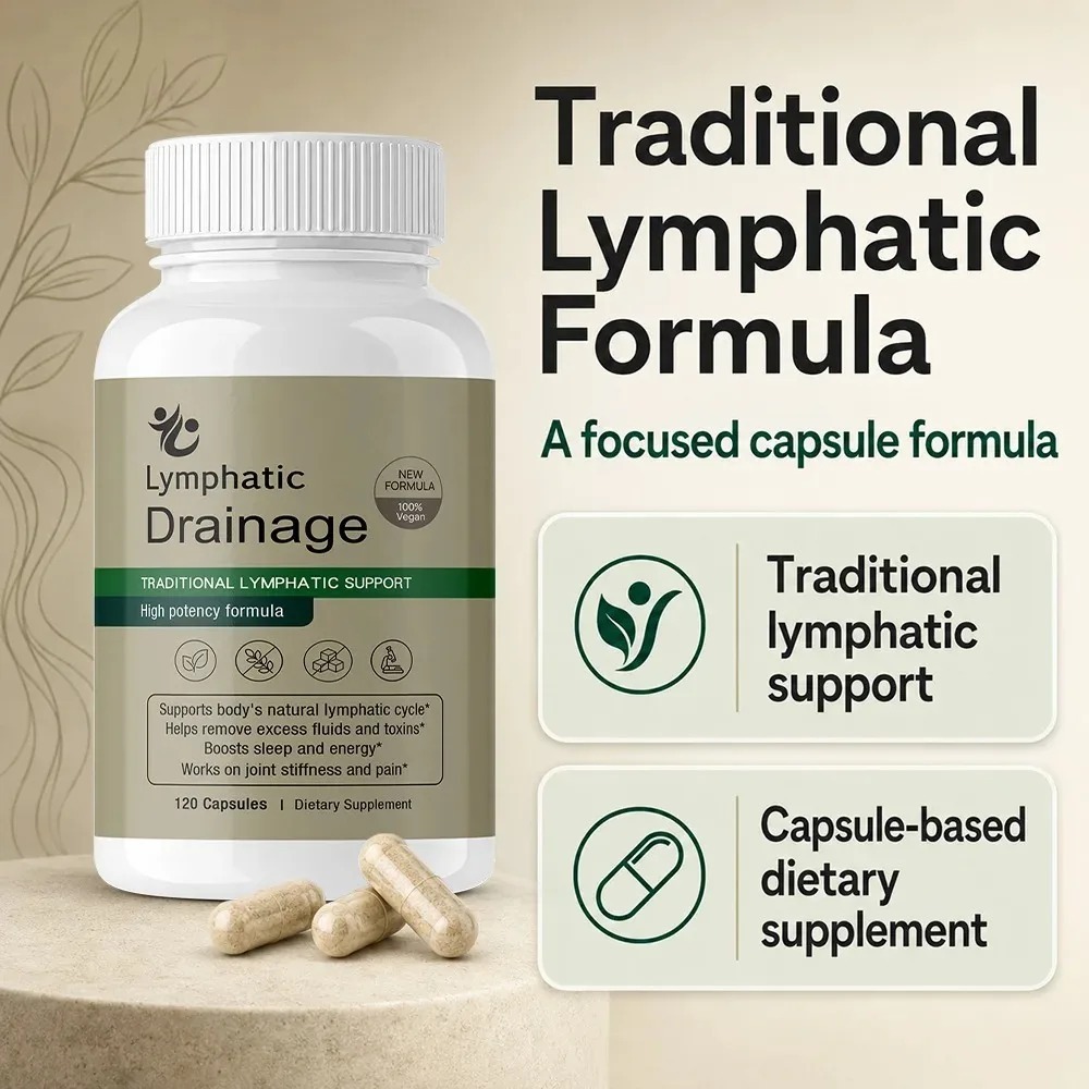 Lymphatic Cleanse Supplement - - Herbal Wellness Formula ulasan dan harga