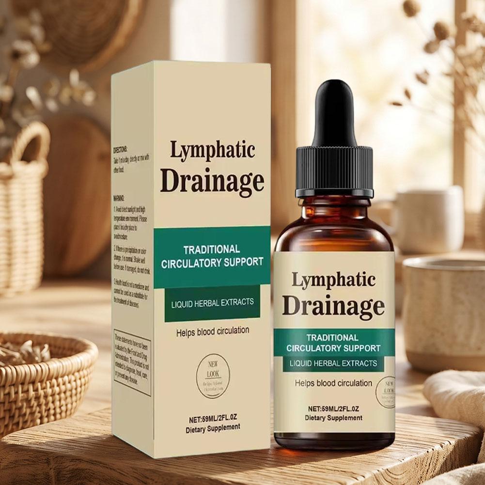 Lymphatic Drainage Drops Premi - Herbal Wellness Formula ulasan dan harga