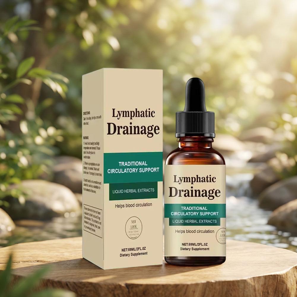 Lymphatic Drainage Drops Premi - Herbal Wellness Formula ulasan dan harga