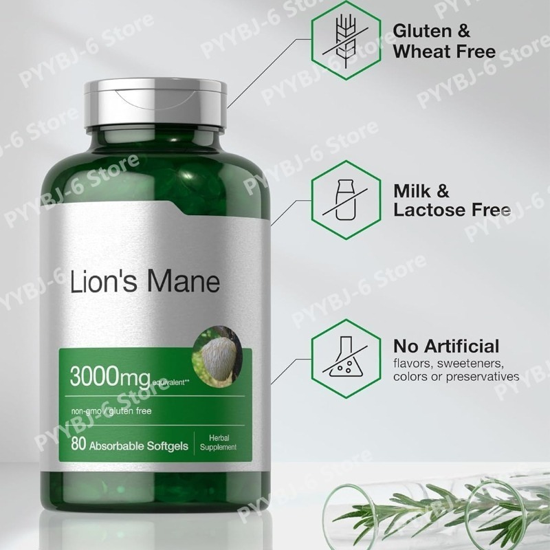 Lion's Mane Mushroom Extract N - Herbal Wellness Formula ulasan dan harga